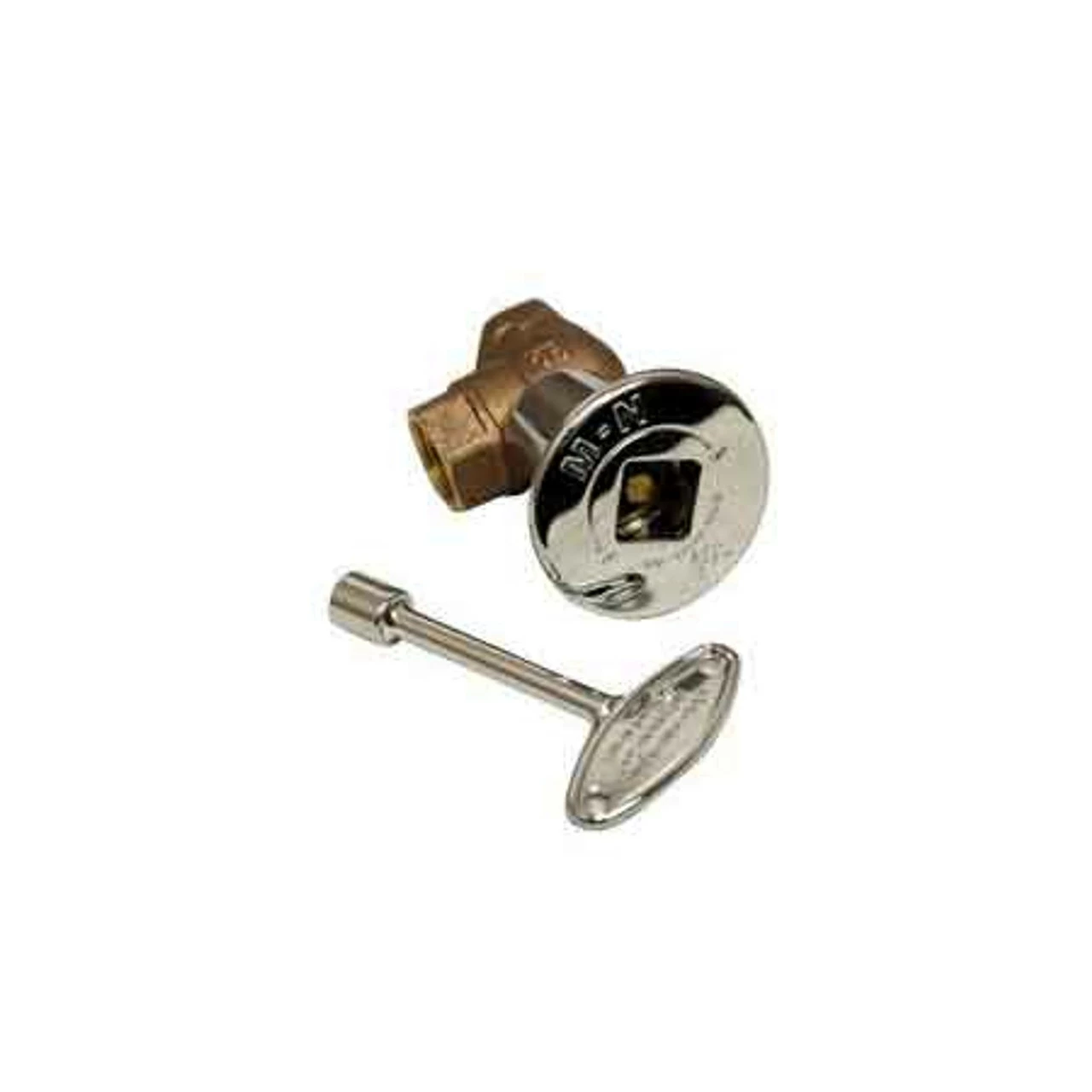 HPC 3/4" High Capacity Chrome Angle Decorative Key Valve Kit 3 HPC 3/4" High Capacity Chrome Angle Decorative Key Valve Kit