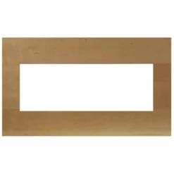 Natural Birch Wooden Mantel Surround For BI-40 Xtraslim - Amantii