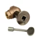 HPC 1/2" Pewter Angle Decorative Key Valve Kit 1 HPC 1/2" Pewter Angle Decorative Key Valve Kit -AMS FIREPLACE Sales MAPW 13538 21802.1561144726