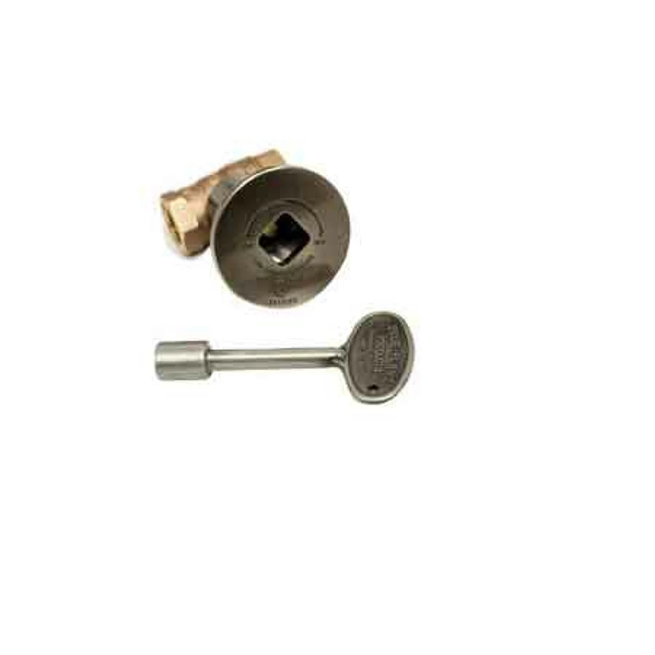 HPC 3/4" High Capacity Pewter Straight Decorative Key Valve Kit 3 HPC 3/4" High Capacity Pewter Straight Decorative Key Valve Kit