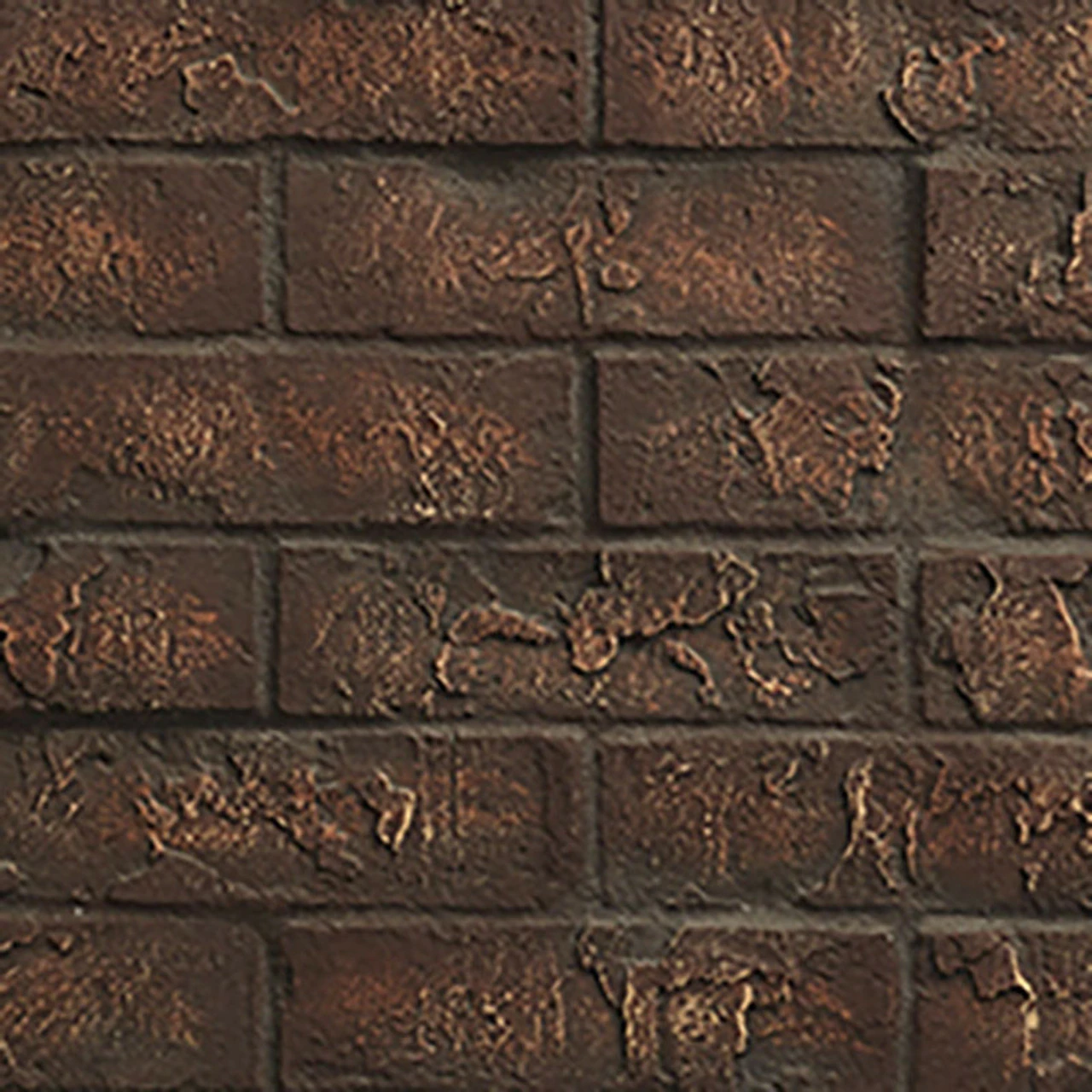 Traditional 30" Cottage Red Brick Interior Panels For Ruby Insert | Majestic