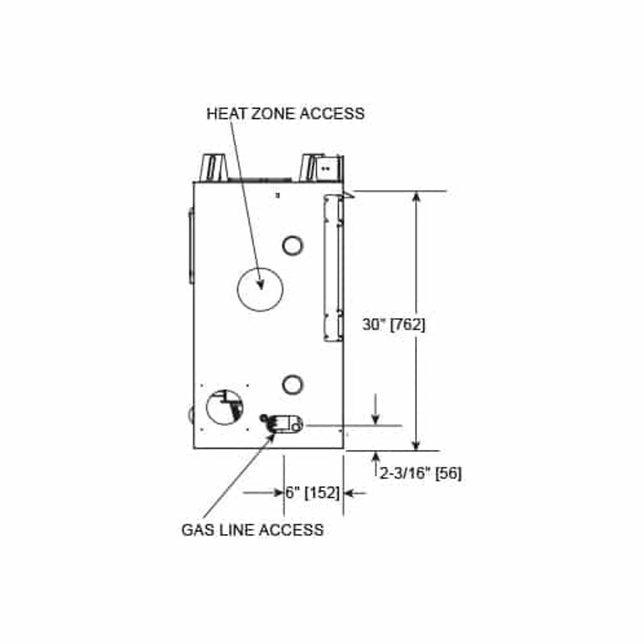 Mercury 32" Direct Vent Gas Fireplace | Majestic 9 Mercury 32" Direct Vent Gas Fireplace | Majestic - Image 7