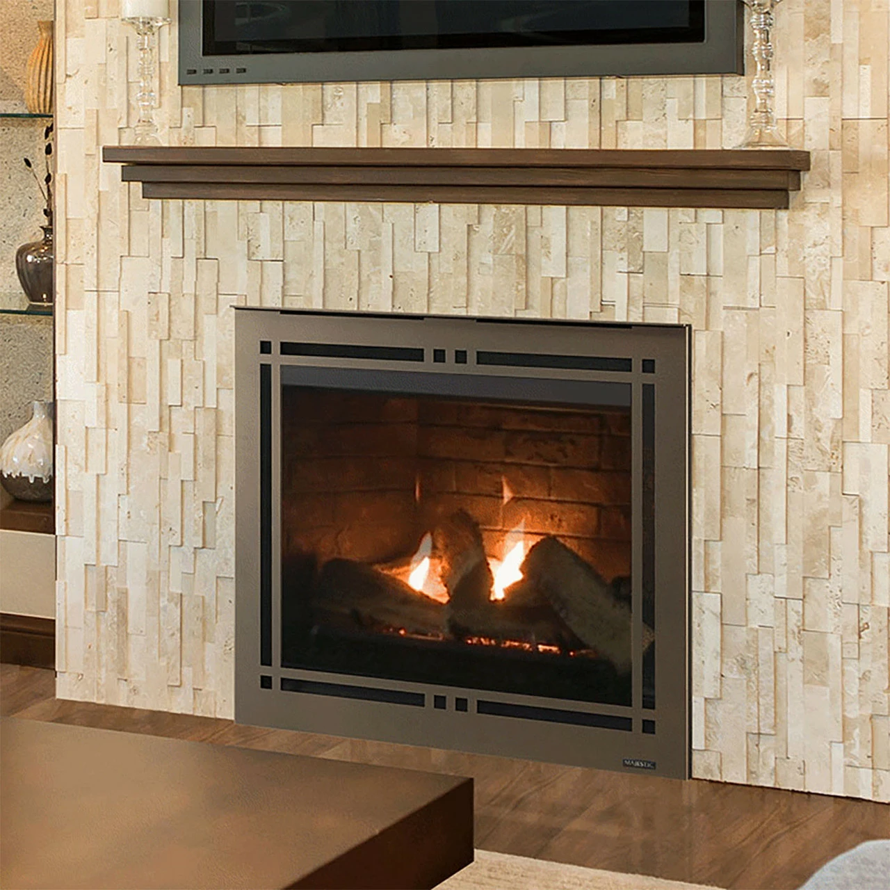 Meridian 36" Direct Vent Gas Fireplace | Majestic 3 Meridian 36" Direct Vent Gas Fireplace | Majestic