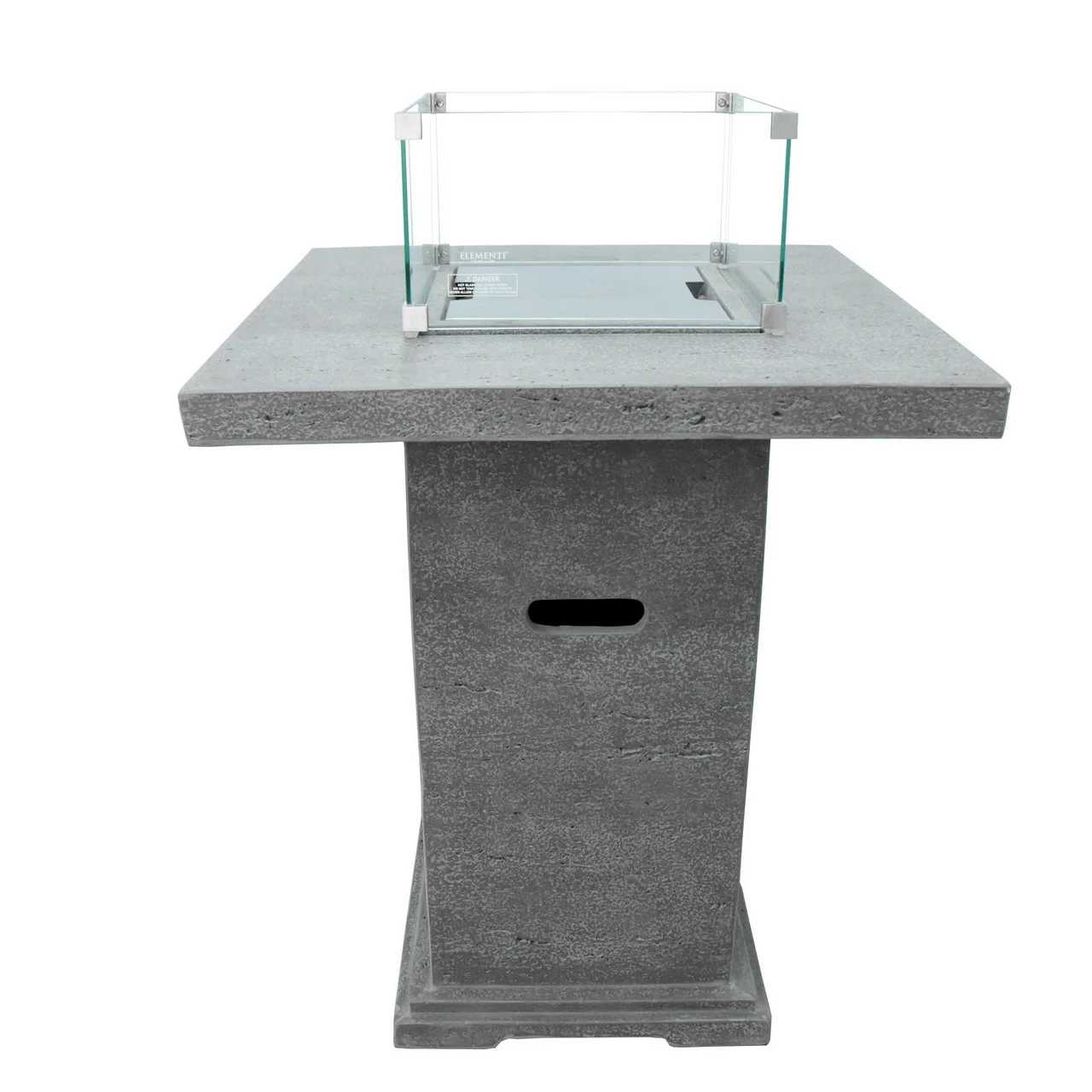 Elementi Montreal Bar Fire Table 34" X 34" 8 Elementi Montreal Bar Fire Table 34" X 34" - Image 6