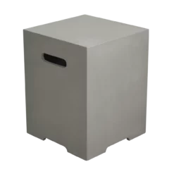 Elementi Square Propane Tank Cover Smooth Finish 16" X 16"