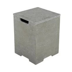 Elementi Plus Square Propane Tank Cover LG/DG