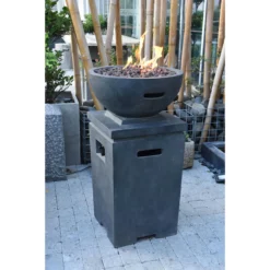 Modeno Exeter Fire Pit -AMS FIREPLACE Sales QRiuhbUA 15051.1675119706