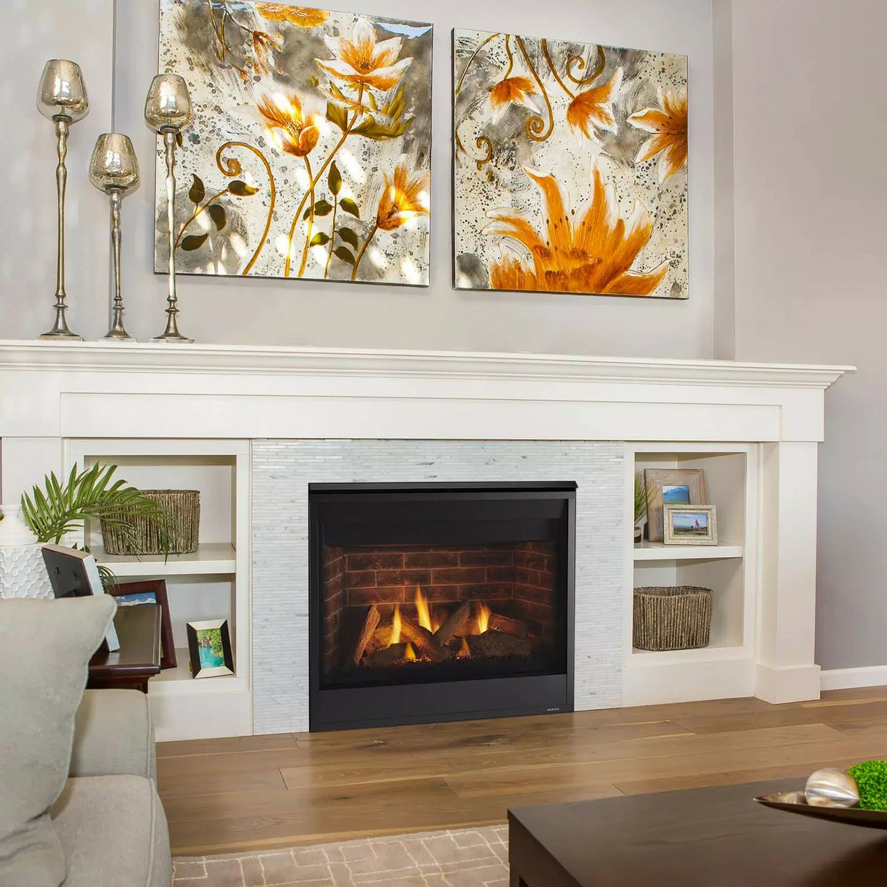 Quartz 32" Direct Vent Gas Fireplace | Majestic 4 Quartz 32" Direct Vent Gas Fireplace | Majestic - Image 2