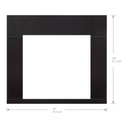 Dimplex Revillusion® 36" Installation Trim For Model RBF24DLX 7 Dimplex Revillusion® 36" Installation Trim For Model RBF24DLX -AMS FIREPLACE Sales RBF24TRIM36 23573.1677267808