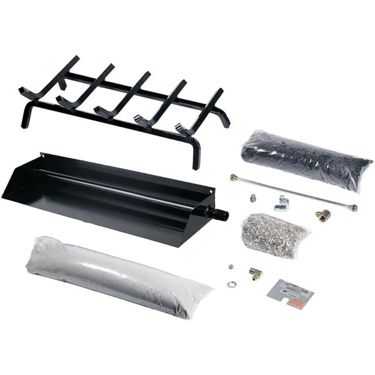 Rasmussen 24" Flaming Ember Burner Hearth Kit Match Lighted 4 Rasmussen 24" Flaming Ember Burner Hearth Kit Match Lighted - Image 2