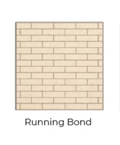 Running Bond Cream Isokern Firebricks SOAP Brick 130 Count- 15262001-130R