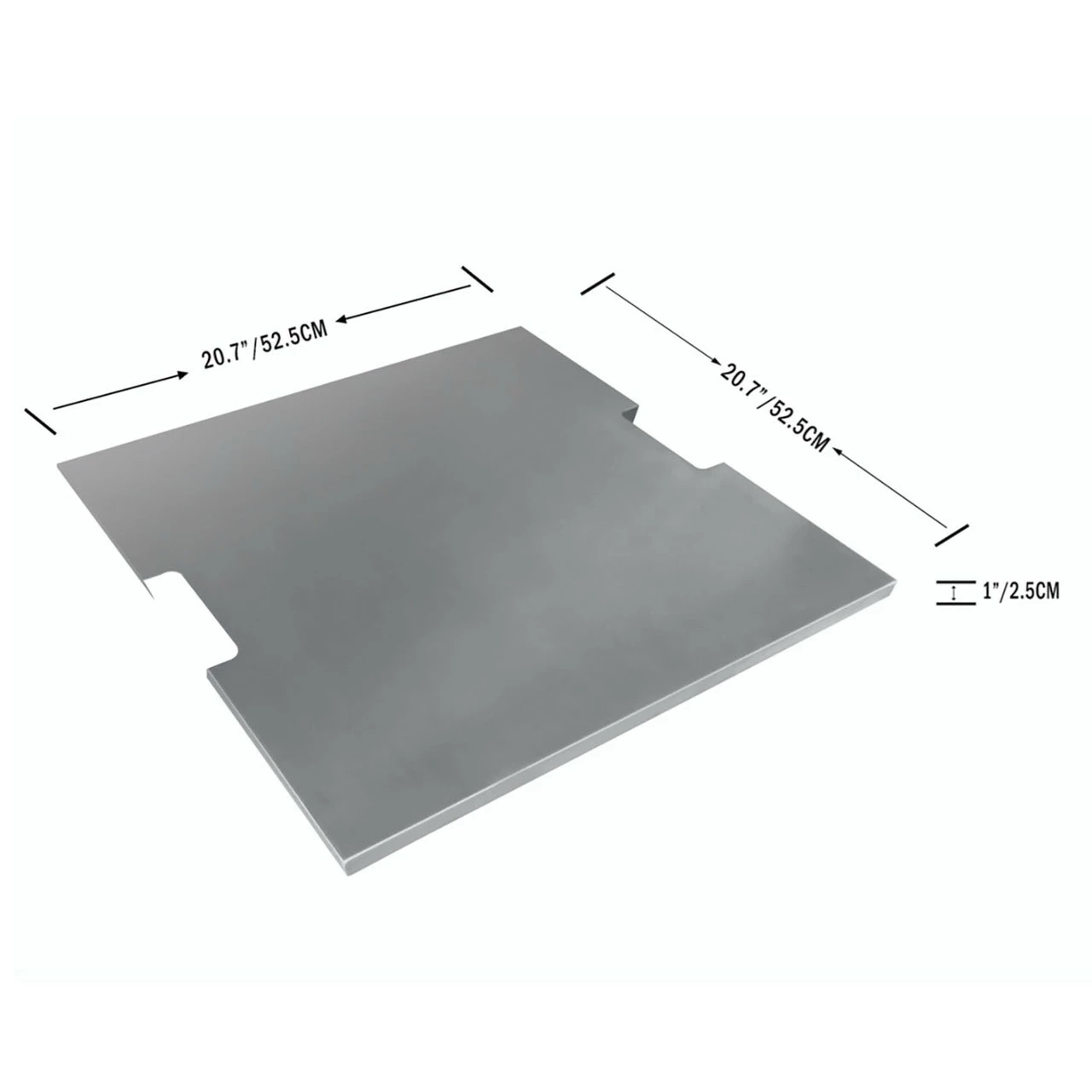 Elementi Fire Table Stainless Steel Lid - ONF01-220D 4 Elementi Fire Table Stainless Steel Lid - ONF01-220D - Image 2