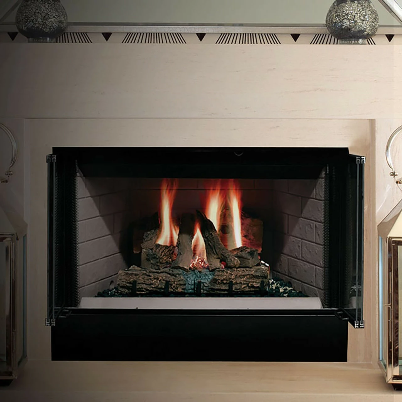 Sovereign 42" Radiant Wood Burning Fireplace | Majestic 3 Sovereign 42" Radiant Wood Burning Fireplace | Majestic
