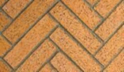 Warm Red Split Mosaic Herringbone Refractory Panels MOSAIC50WRSH | Superior Fireplaces