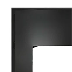 Contemporary Black Surround With Safety Barrier For Vittoria Fireplace - Napoleon
