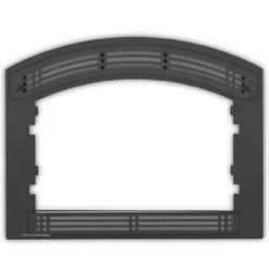 Black Surround With Modern Pattern Inset For NZ3000 Fireplace - Napoleon