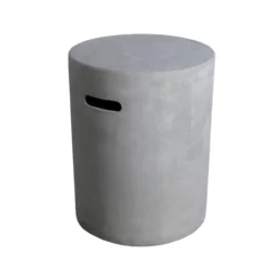 Modeno Round Propane Tank Cover -AMS FIREPLACE Sales Tank Cover ONB017LG 90068.1675118230