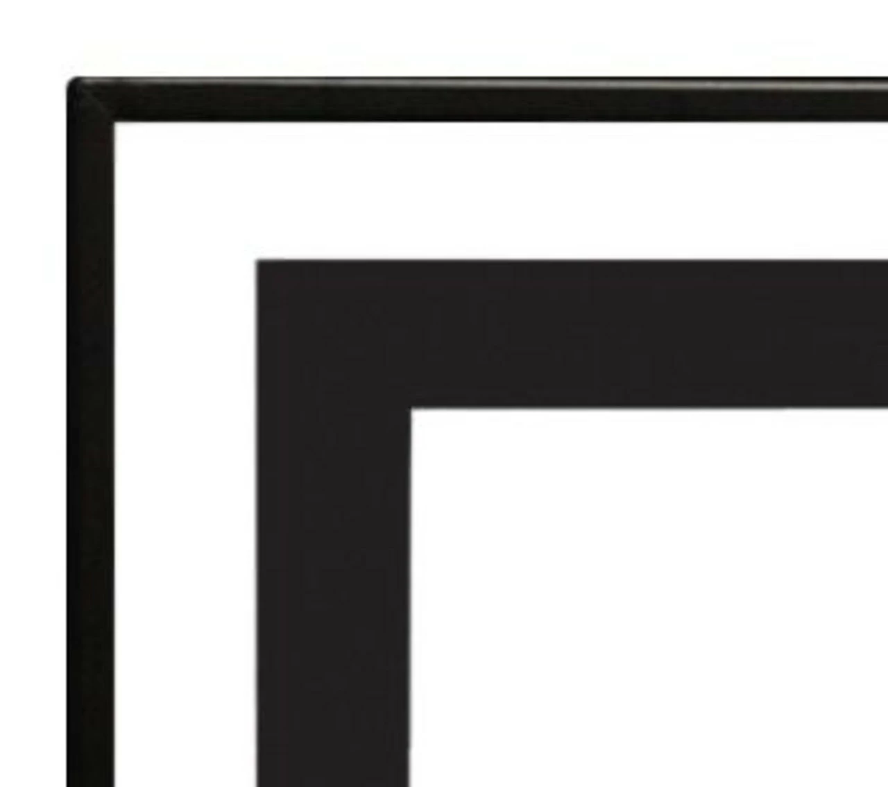 Empire 3/4" Black Beveled Decorative Fireplace Front For Boulevard 72" - American Hearth 3 Empire 3/4" Black Beveled Decorative Fireplace Front For Boulevard 72" - American Hearth