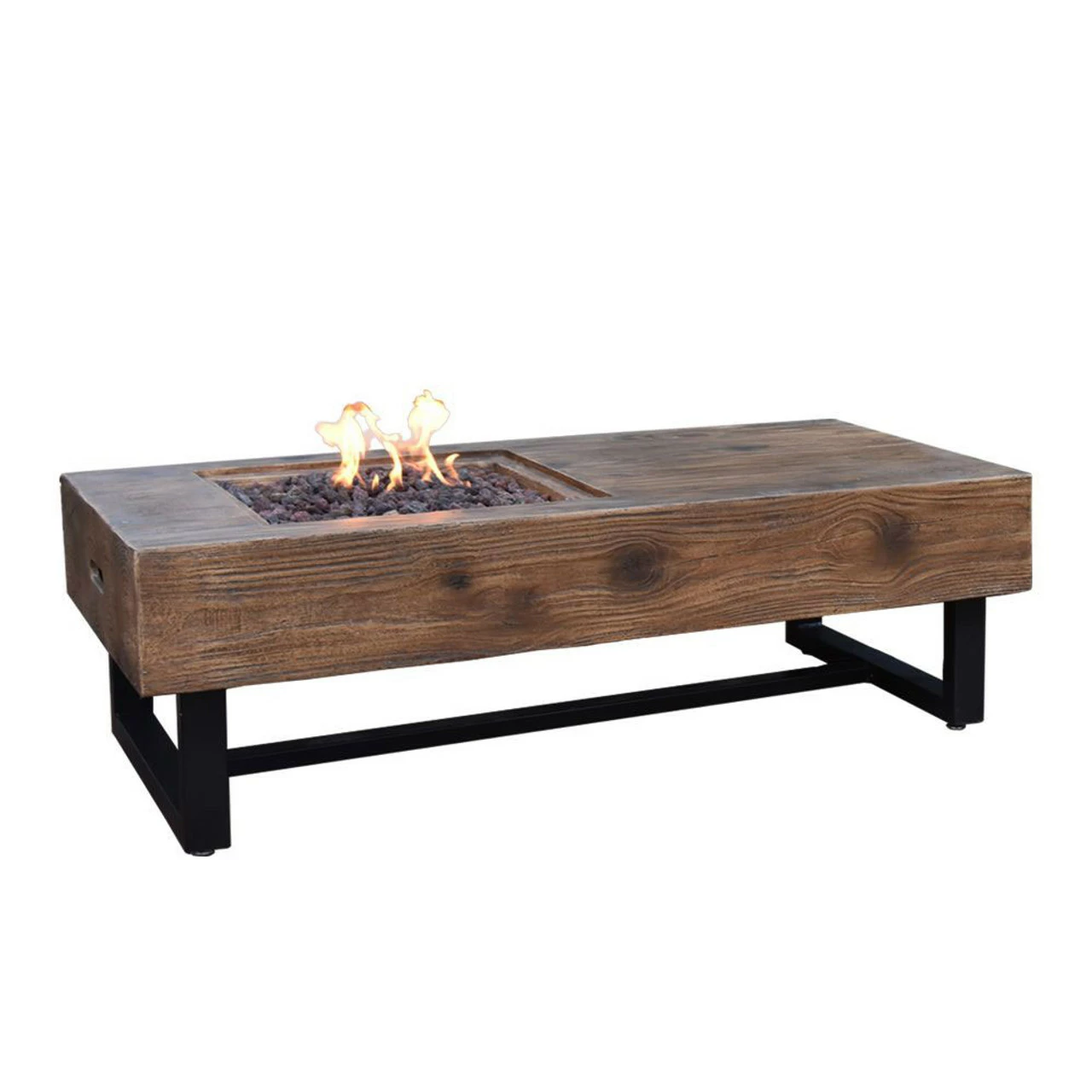 Elementi Naples Fire Table 55" X 28" 3 Elementi Naples Fire Table 55" X 28"