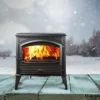 Lynwood W-76 Wood Burning Stove - Amantii 1 Lynwood W-76 Wood Burning Stove - Amantii -AMS FIREPLACE Sales W76 Winter scene 1200 01862.1652969067