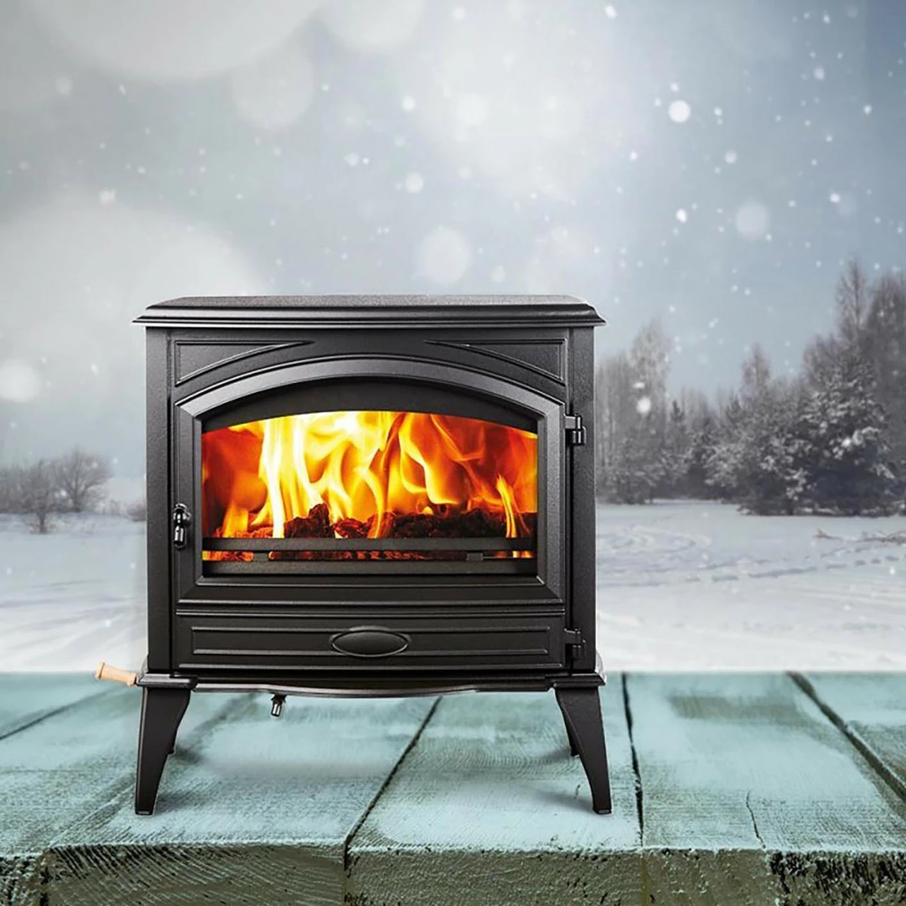 Lynwood W-76 Wood Burning Stove - Amantii 3 Lynwood W-76 Wood Burning Stove - Amantii