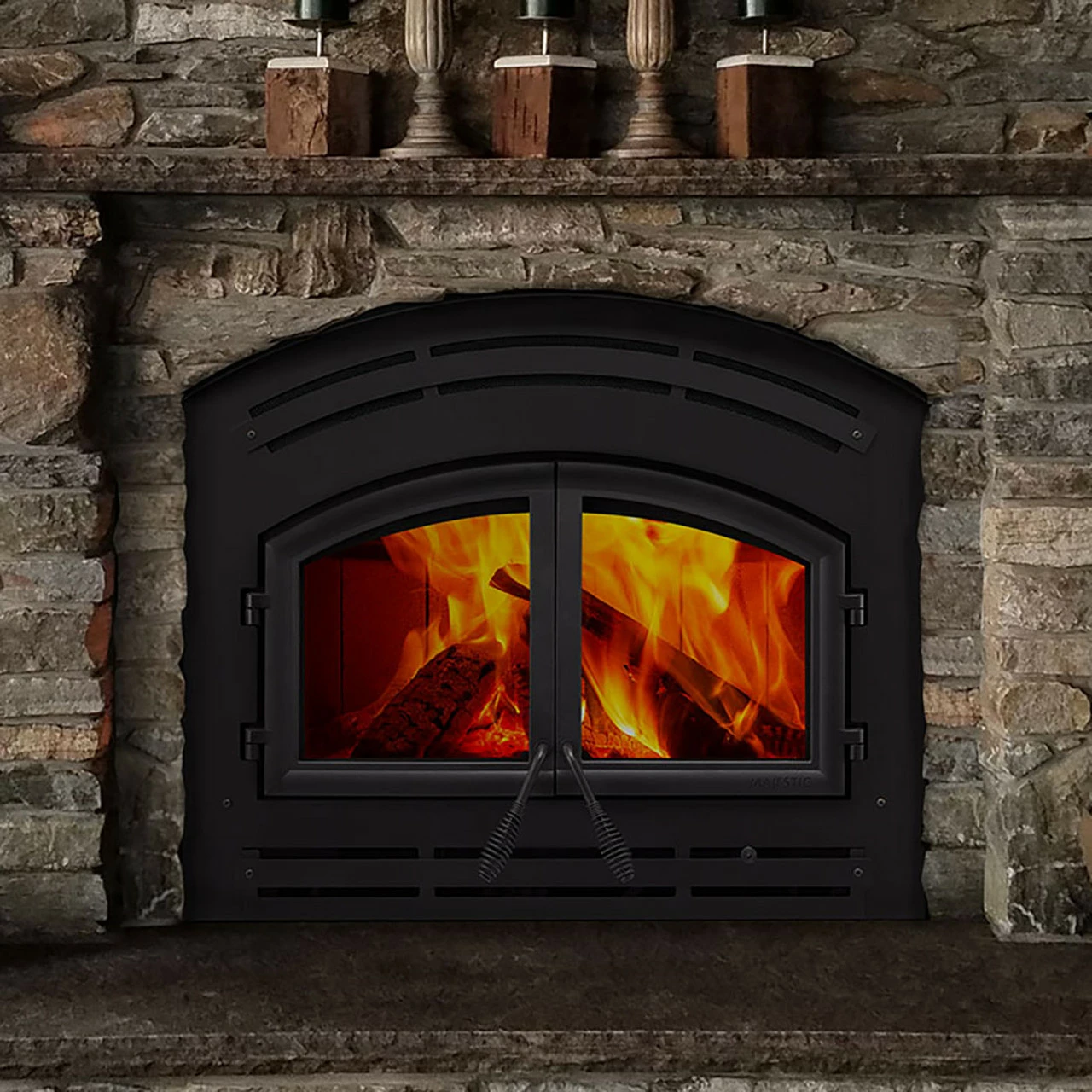 WarmMajic II Wood Burning Fireplace | Majestic 4 WarmMajic II Wood Burning Fireplace | Majestic - Image 2