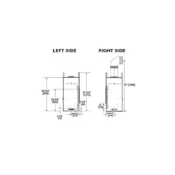 Echelon II 72" Direct Vent Fireplace | Majestic -AMS FIREPLACE Sales afd 87564.1663081542