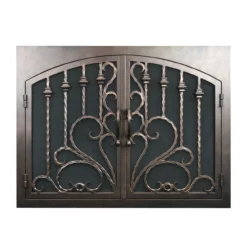 Arcadia Rectangular Inside Arch Fireplace Door - Wrought Iron 5 Arcadia Rectangular Inside Arch Fireplace Door - Wrought Iron -AMS FIREPLACE Sales arcadia 10 arch rec web2 62028.1582141099