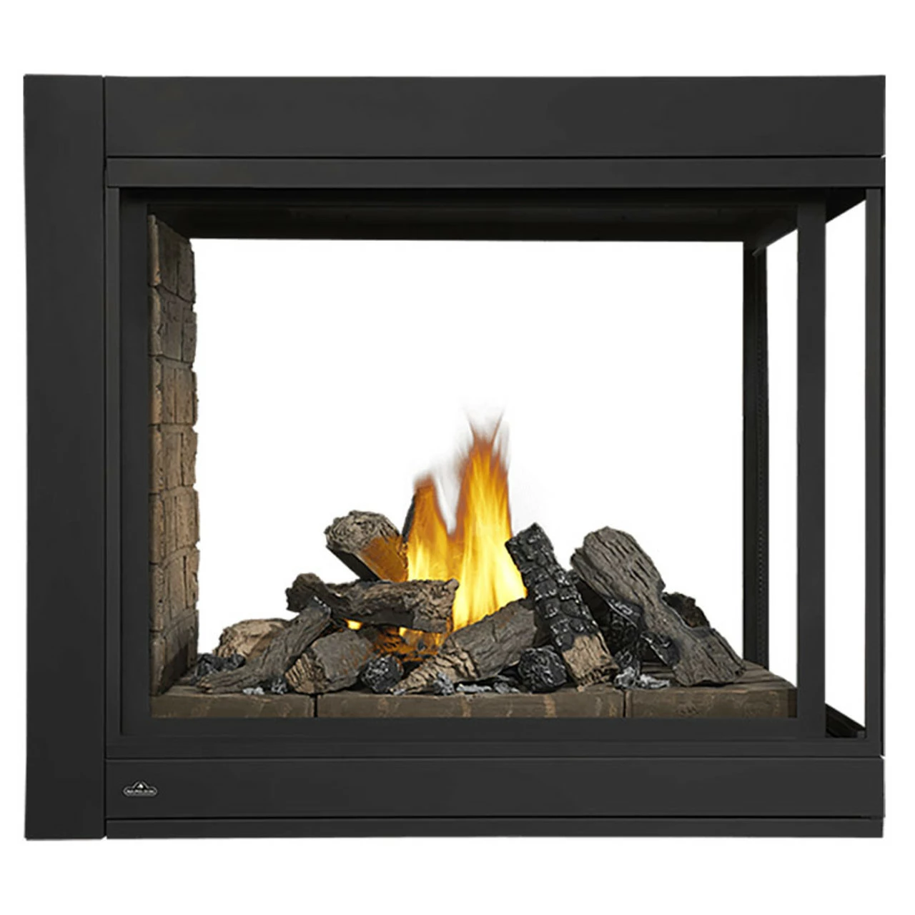 Ascent Multi-View Three Sided Fireplace With Log Set Burner Assembly - Napoleon 4 Ascent Multi-View Three Sided Fireplace With Log Set Burner Assembly - Napoleon - Image 2