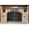 Batista Arched Fireplace Door - Wrought Iron 2 Batista Arched Fireplace Door - Wrought Iron -AMS FIREPLACE Sales batista 11 arch web1 35010.1581973123