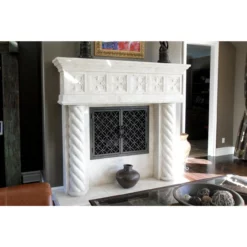 Batista Rectangular Fireplace Door - Wrought Iron 13 Batista Rectangular Fireplace Door - Wrought Iron -AMS FIREPLACE Sales batista 11 rectangular fireplace door web2 17590.1581640214