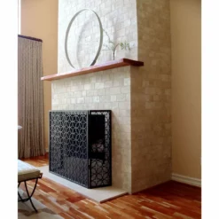 Batista - Standing Fireplace Screen - #11