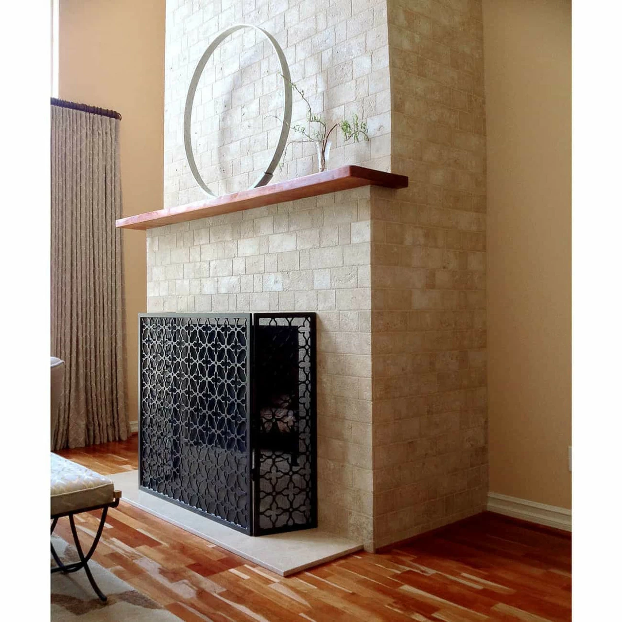 Batista - Standing Fireplace Screen - #11 3 Batista - Standing Fireplace Screen - #11