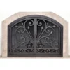 Big Sur Arched Fireplace Door - Wrought Iron 2 Big Sur Arched Fireplace Door - Wrought Iron -AMS FIREPLACE Sales big sur 5 arch web2 09913.1581970966