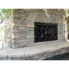 Breeze Rectangular Fireplace Door - Wrought Iron 1 Breeze Rectangular Fireplace Door - Wrought Iron -AMS FIREPLACE Sales breeze fireplace door ams 69569.1581722083