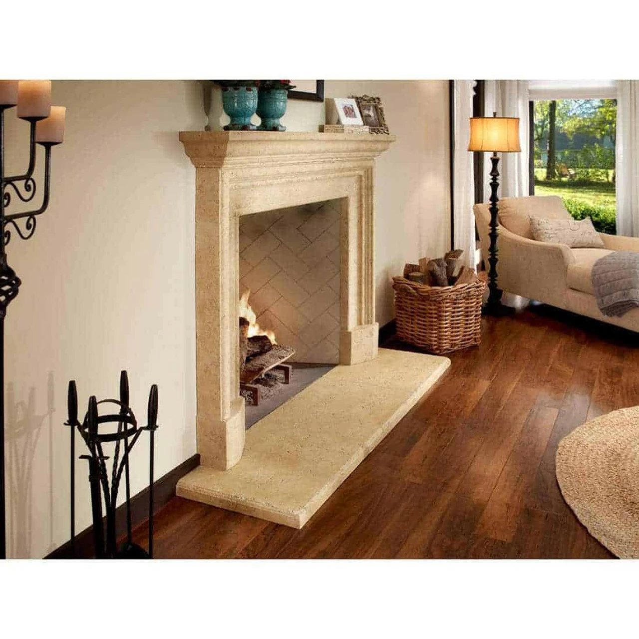 The Bryant - Concrete Fireplace Surround 6 The Bryant - Concrete Fireplace Surround - Image 4