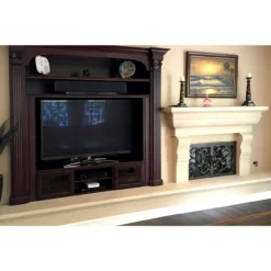 Camellia Rectangular Fireplace Door - Wrought Iron -AMS FIREPLACE Sales camelia 49 fireplace door web1 45307.1655848294