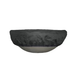 Round Fire Pit & Bowl Canvas Cover | The Outdoor Plus