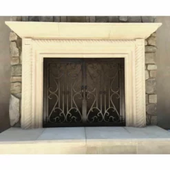 Carlsbad Rectangular Fireplace Door - Wrought Iron 13 Carlsbad Rectangular Fireplace Door - Wrought Iron -AMS FIREPLACE Sales carlsbad 23 fireplace door web5 92788.1574816000