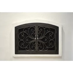 Classic Arched Fireplace Door - Wrought Iron 8 Classic Arched Fireplace Door - Wrought Iron -AMS FIREPLACE Sales classic 1 arch web2 87583.1581969226