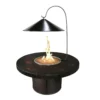 The Outdoor Plus Black Steel Cone Fire Pit Cover With Heat Reflector 1 The Outdoor Plus Black Steel Cone Fire Pit Cover With Heat Reflector -AMS FIREPLACE Sales cone cover heat reflector 70975.1600430114