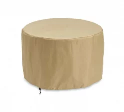 50" Round Vinyl Fire Pit Cover For Fire Tables CVR50 - The Outdoor GreatRoom Company