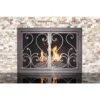 Del Mar Rectangular Fireplace Door - Wrought Iron 1 Del Mar Rectangular Fireplace Door - Wrought Iron -AMS FIREPLACE Sales del mar 12 rectangular fireplace door web1 55198.1575310733
