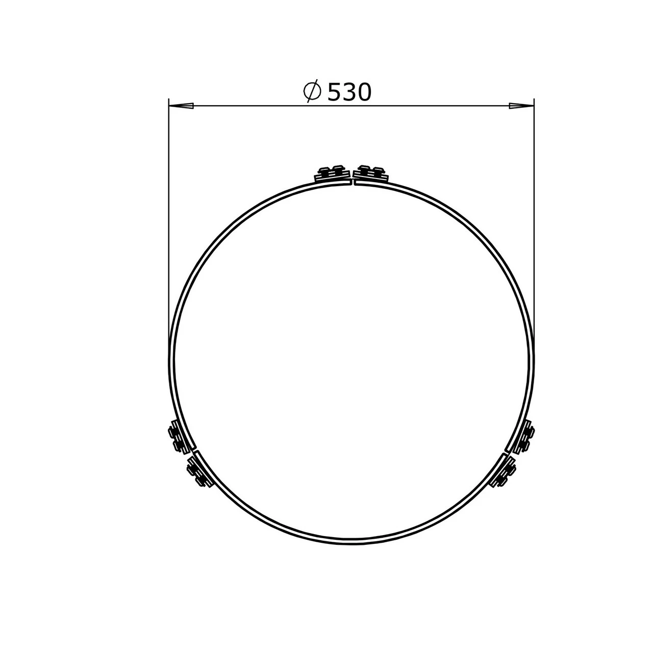 R530 Fire Screen - EcoSmart Fire 4 R530 Fire Screen - EcoSmart Fire - Image 2