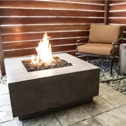 Sausalito Concrete Propane Enclosure 20" X 20" -AMS FIREPLACE Sales dfsefwesf 68553.1674259746