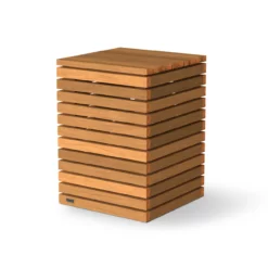 Fire Stool Tank (Teak) - EcoSmart Fire