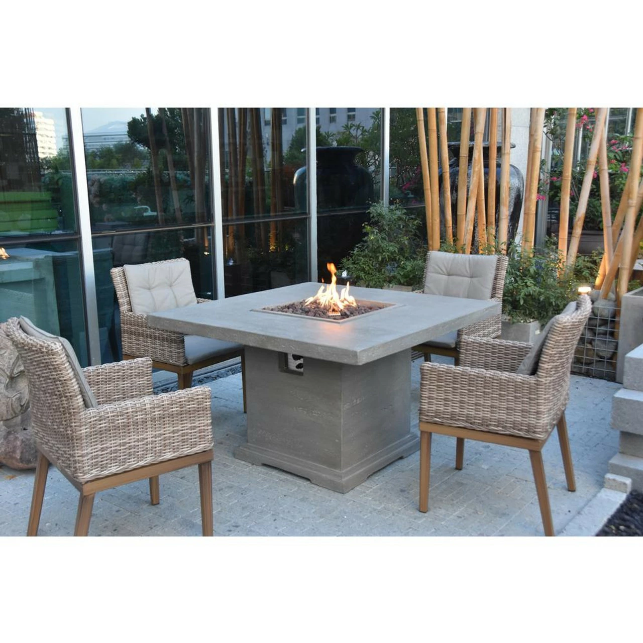 Elementi Birmingham Fire Table 48" X 48" 3 Elementi Birmingham Fire Table 48" X 48" - Image 2