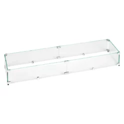 Linear Glass Flame Guard - 36 In | American Fire Glass