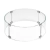 23" Round Tempered Glass Flame Guard | American Fire Glass 1 23" Round Tempered Glass Flame Guard | American Fire Glass -AMS FIREPLACE Sales fg rsp 19 50097.1622655071