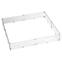 36" Square Glass Wind And Flame Guard | American Fire Glass